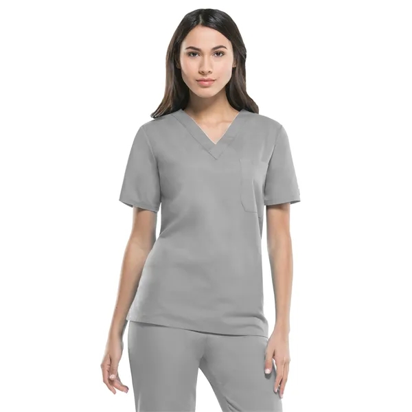 Dickies Medical - EDS Signature - Unisex Tuckable V-Neck Top... from ASI 86018 Scrub Authority / Uniform Stores