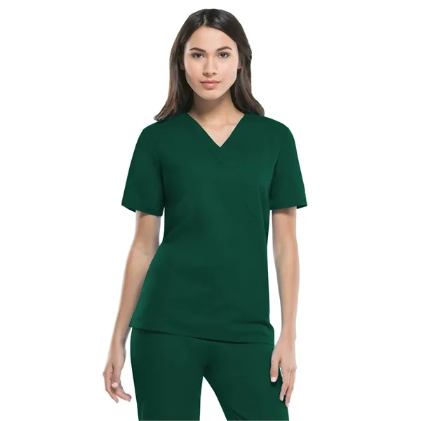 Dickies Medical - EDS Signature - Unisex Tuckable V-Neck Top... from ASI 86018 Scrub Authority / Uniform Stores