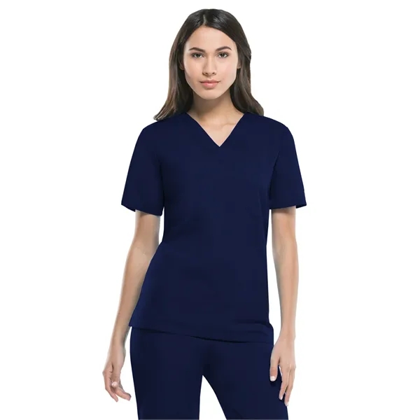 Dickies Medical - EDS Signature - Unisex Tuckable V-Neck Top... from ASI 86018 Scrub Authority / Uniform Stores