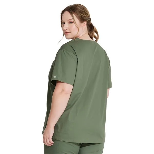 Dickies Medical - EDS Signature - Unisex Tuckable V-Neck Top... from ASI 86018 Scrub Authority / Uniform Stores