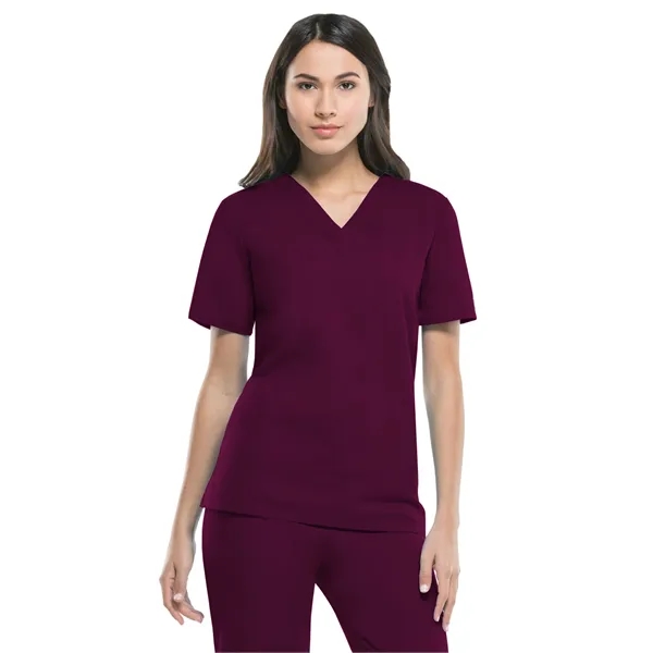 Dickies Medical - EDS Signature - Unisex Tuckable V-Neck Top... from ASI 86018 Scrub Authority / Uniform Stores