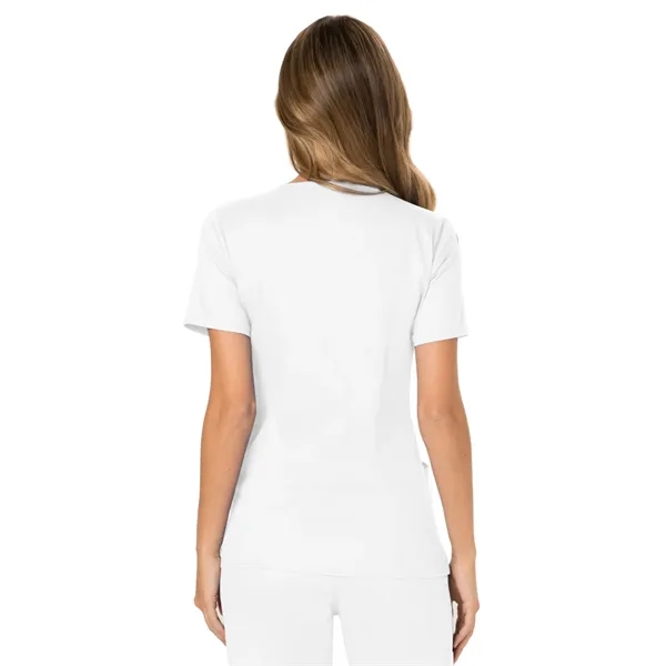 Cherokee - Workwear Revolution - Mock Wrap Top... from ASI 86018 Scrub Authority / Uniform Stores