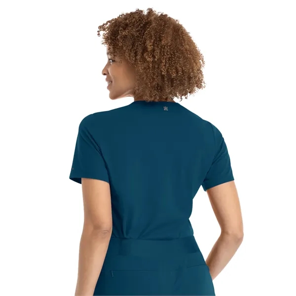 Maevn - Focus - Women's Three-Pocket V-Neck Tuck In Top... from ASI 86018 Scrub Authority / Uniform Stores