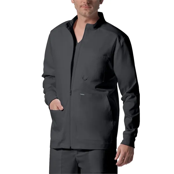Landau ProFlex Men's Warm-Up Scrub Jacket... from ASI 86018 Scrub Authority / Uniform Stores