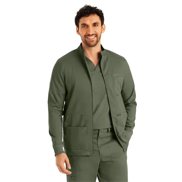 Landau ProFlex Men's Warm-Up Scrub Jacket... from ASI 86018 Scrub Authority / Uniform Stores