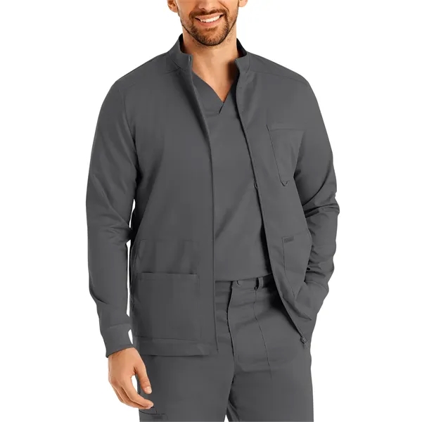 Landau ProFlex Men's Warm-Up Scrub Jacket... from ASI 86018 Scrub Authority / Uniform Stores