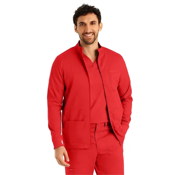 Landau ProFlex Men's Warm-Up Scrub Jacket... from ASI 86018 Scrub Authority / Uniform Stores