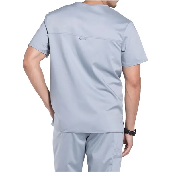 Workwear Revolution Men's Tuckable V-Neck Top... from ASI 86018 Scrub Authority / Uniform Stores