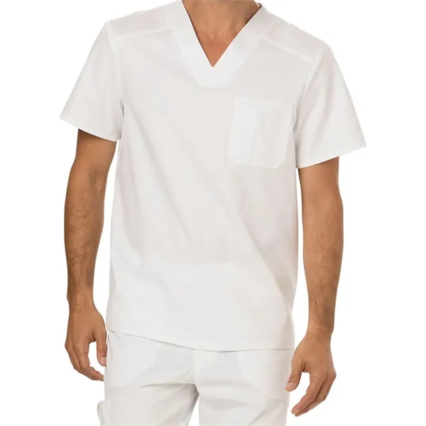 Workwear Revolution Men's Tuckable V-Neck Top... from ASI 86018 Scrub Authority / Uniform Stores