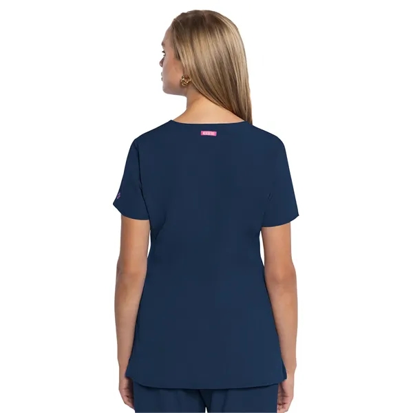 Med Couture - AMP - Women's 3-Pocket V-Neck Scrub Top... from ASI 86018 Scrub Authority