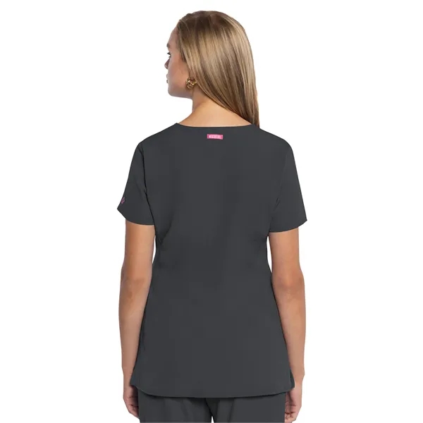 Med Couture - AMP - Women's 3-Pocket V-Neck Scrub Top... from ASI 86018 Scrub Authority