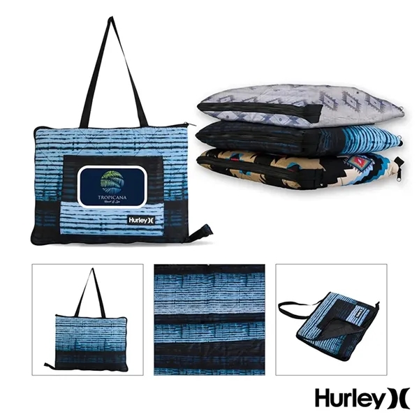 Hurley® Water Resistant Outdoor Packable Mat... from ASI 67866 Logomark/Valumark