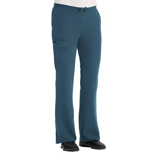 Half Elastic Half Drawstring Zipper Pocket Pant... from ASI 86018 Scrub Authority / Uniform Stores