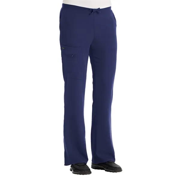 Half Elastic Half Drawstring Zipper Pocket Pant... from ASI 86018 Scrub Authority / Uniform Stores