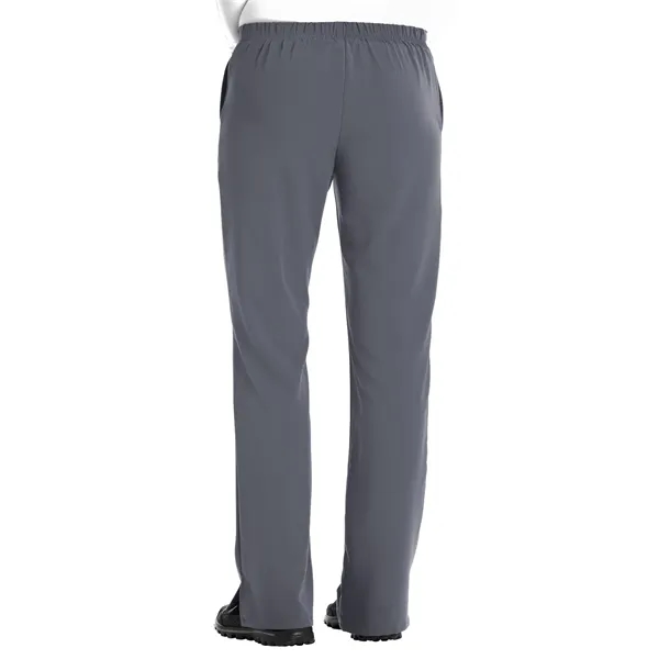 Half Elastic Half Drawstring Zipper Pocket Pant... from ASI 86018 Scrub Authority / Uniform Stores