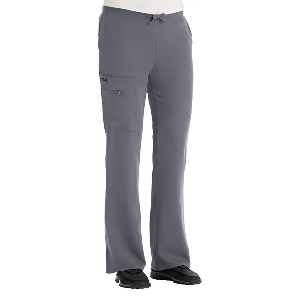 Half Elastic Half Drawstring Zipper Pocket Pant... from ASI 86018 Scrub Authority / Uniform Stores
