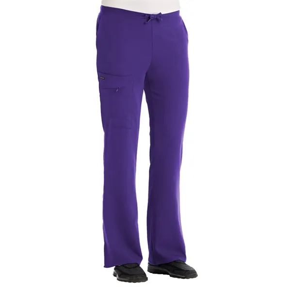 Half Elastic Half Drawstring Zipper Pocket Pant... from ASI 86018 Scrub Authority / Uniform Stores