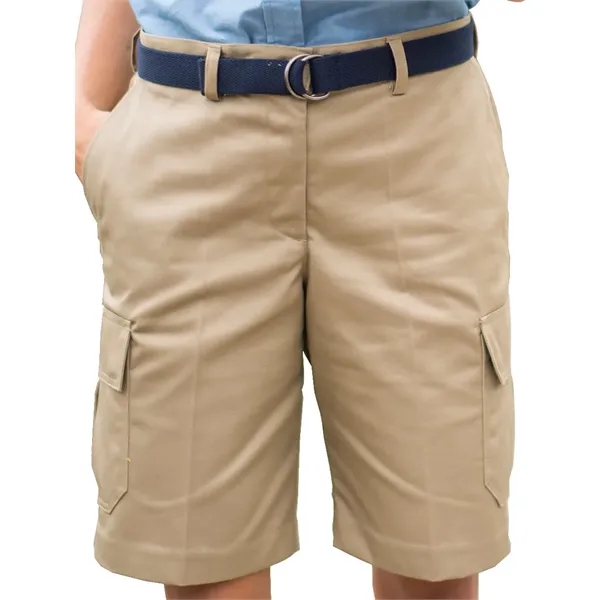 Edwards Bottoms - Women's Utility Chino Cargo Shorts... from ASI 86018 Scrub Authority / Uniform Stores