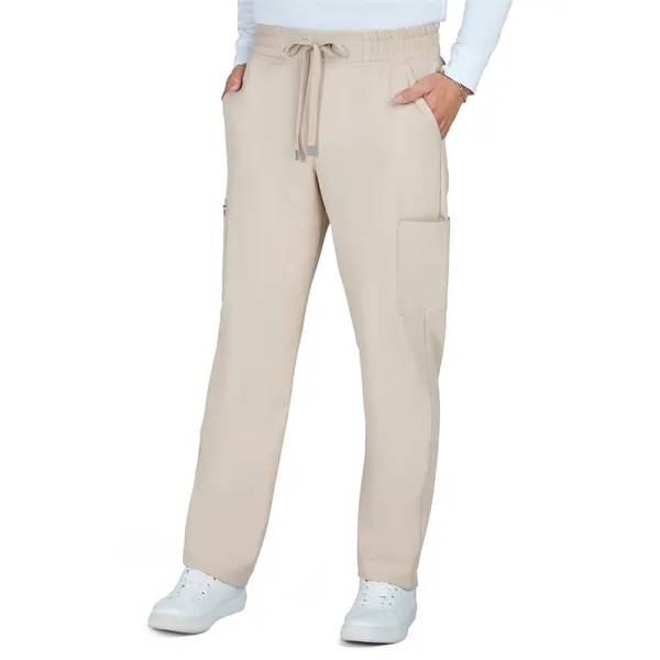 koi - Cureology - Men's 6-Pocket Drawstring Elastic Waist...... from ASI 86018 Scrub Authority