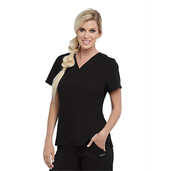 Barco Grey's Anatomy™ Bree Tuck-In Stretch Top... from ASI 86018 Scrub Authority / Uniform Stores