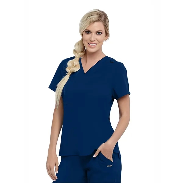 Barco Grey's Anatomy™ Bree Tuck-In Stretch Top... from ASI 86018 Scrub Authority / Uniform Stores