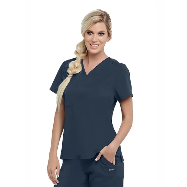 Barco Grey's Anatomy™ Bree Tuck-In Stretch Top... from ASI 86018 Scrub Authority / Uniform Stores