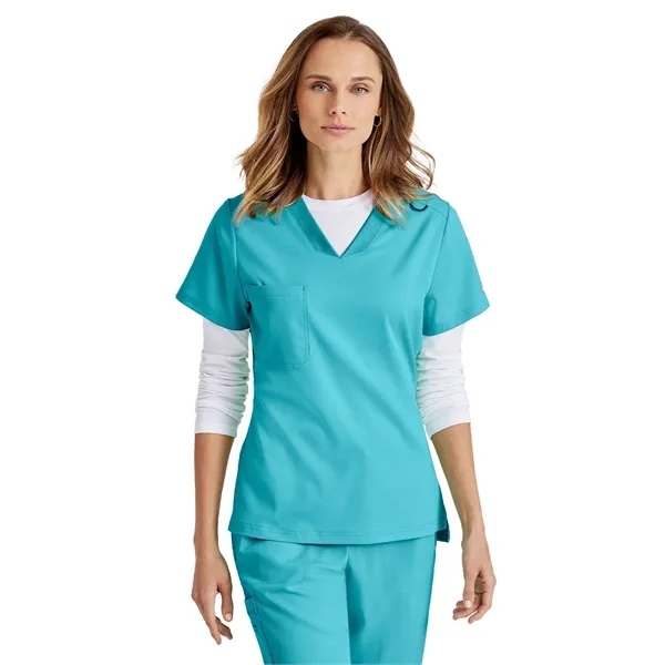 Barco Grey's Anatomy™ Bree Tuck-In Stretch Top... from ASI 86018 Scrub Authority / Uniform Stores