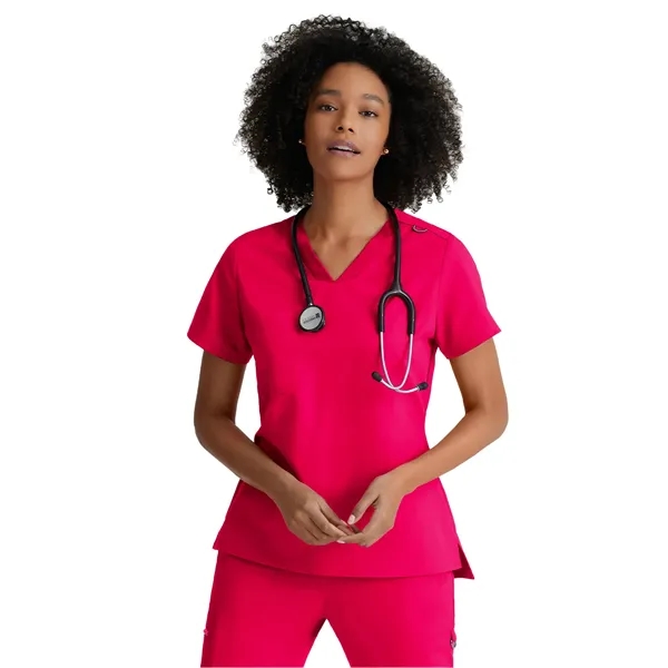 Barco Grey's Anatomy™ Bree Tuck-In Stretch Top... from ASI 86018 Scrub Authority / Uniform Stores