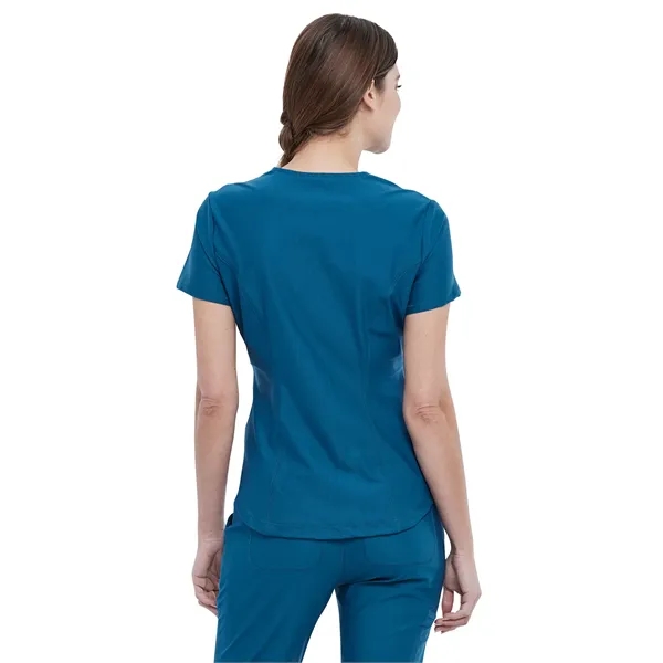 Cherokee Form Women's Tuckable V-Neck Top... from ASI 86018 Scrub Authority / Uniform Stores