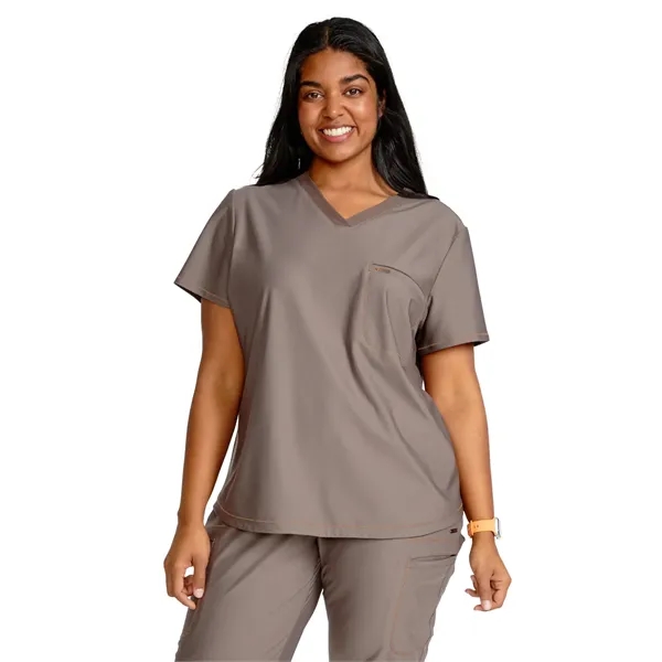 Cherokee Form Women's Tuckable V-Neck Top... from ASI 86018 Scrub Authority / Uniform Stores
