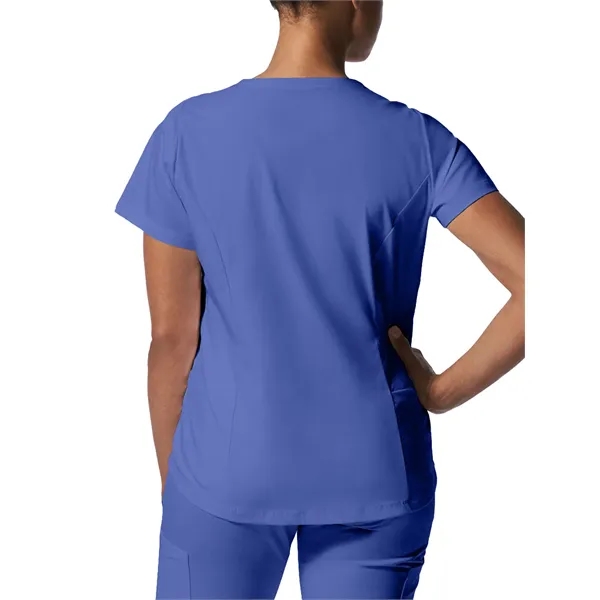 Landau ProFlex Women's Tuckable V-Neck Top... from ASI 86018 Scrub Authority / Uniform Stores