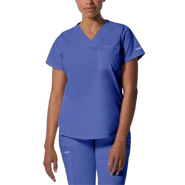 Landau ProFlex Women's Tuckable V-Neck Top... from ASI 86018 Scrub Authority / Uniform Stores