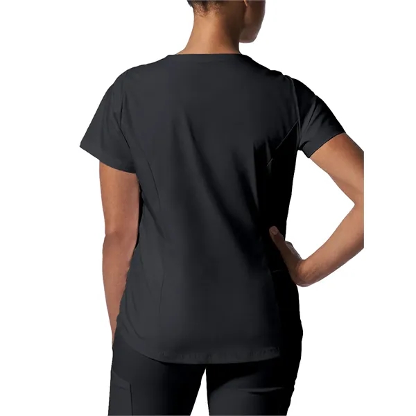 Landau ProFlex Women's Tuckable V-Neck Top... from ASI 86018 Scrub Authority / Uniform Stores