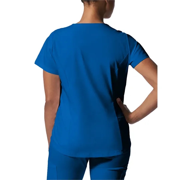 Landau ProFlex Women's Tuckable V-Neck Top... from ASI 86018 Scrub Authority / Uniform Stores
