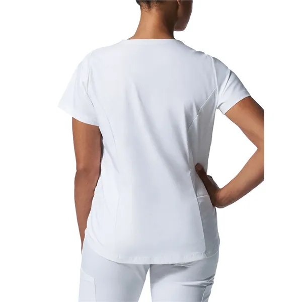 Landau ProFlex Women's Tuckable V-Neck Top... from ASI 86018 Scrub Authority / Uniform Stores