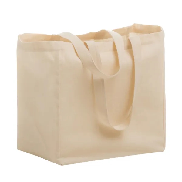 6 oz. lightweight cotton canvas grocery tote bag plus 1 color... from ASI 37218 Athena Promo (tm)