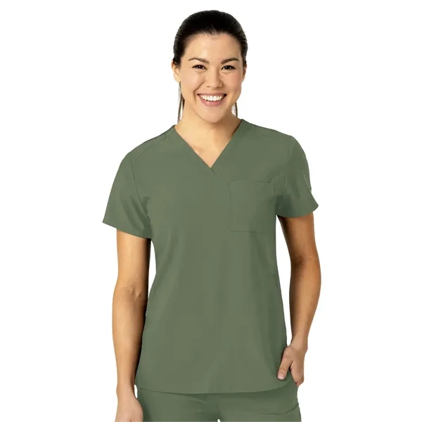 Wink - W123 - Women's Three-Pocket Flex-N-Reach V-Neck Sc...... from ASI 86018 Scrub Authority / Uniform Stores
