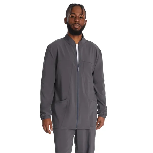 Dickies Medical - EDS Essentials -Men's Zip Front Scrub J...... from ASI 86018 Scrub Authority / Uniform Stores