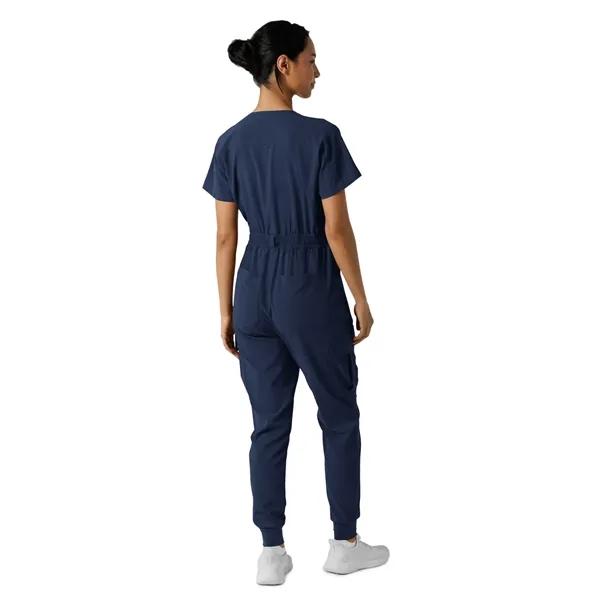 Women's Seven-Pocket Cargo Jogger Scrub Jumpsuit... from ASI 86018 Scrub Authority / Uniform Stores