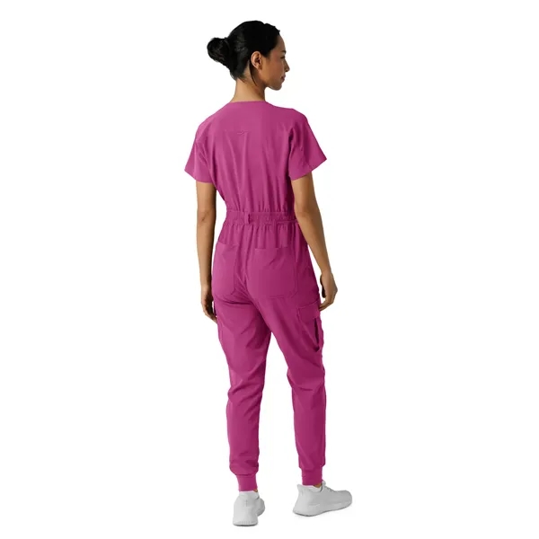Women's Seven-Pocket Cargo Jogger Scrub Jumpsuit... from ASI 86018 Scrub Authority / Uniform Stores