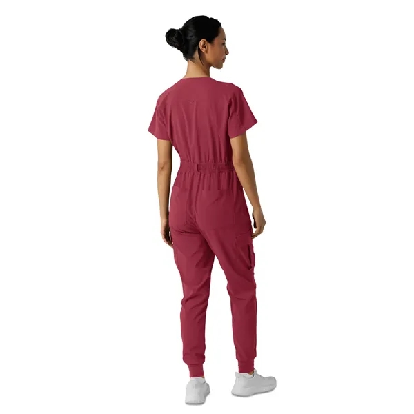Women's Seven-Pocket Cargo Jogger Scrub Jumpsuit... from ASI 86018 Scrub Authority / Uniform Stores