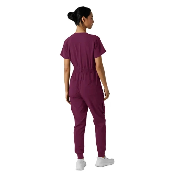 Women's Seven-Pocket Cargo Jogger Scrub Jumpsuit... from ASI 86018 Scrub Authority / Uniform Stores