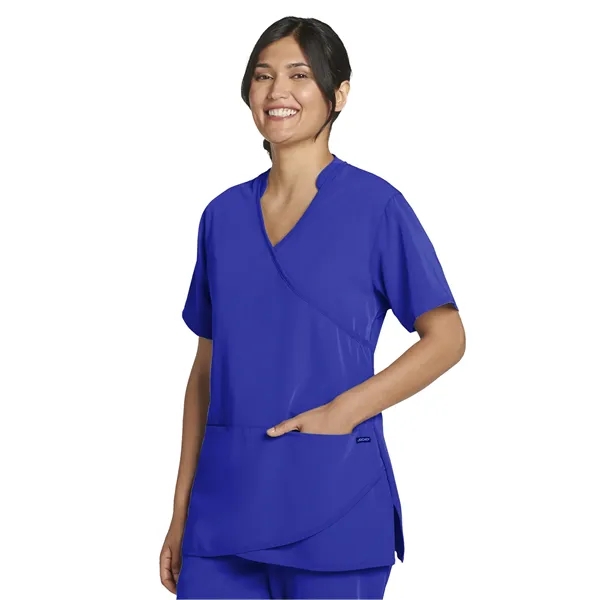 Jockey Women's Petal Wrap Top... from ASI 86018 Scrub Authority / Uniform Stores