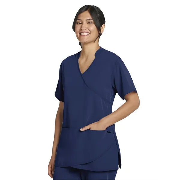 Jockey Women's Petal Wrap Top... from ASI 86018 Scrub Authority / Uniform Stores
