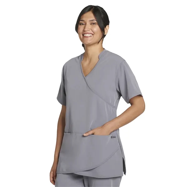 Jockey Women's Petal Wrap Top... from ASI 86018 Scrub Authority / Uniform Stores