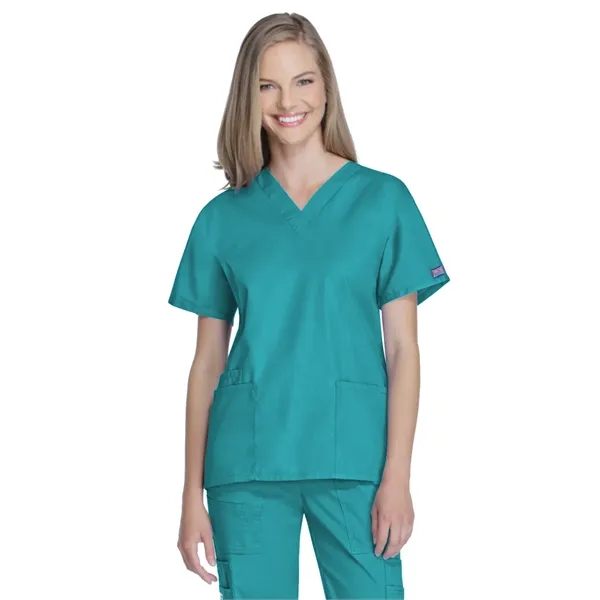 Cherokee Workwear Originals Women's V-Neck Top... from ASI 86018 Scrub Authority / Uniform Stores