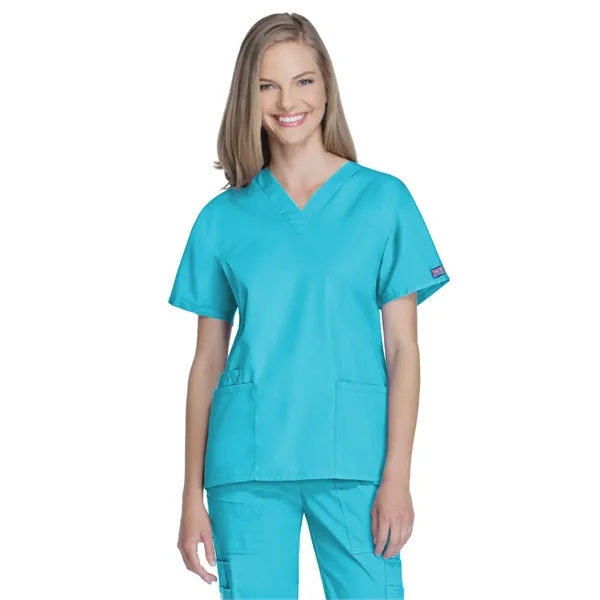 Cherokee Workwear Originals Women's V-Neck Top... from ASI 86018 Scrub Authority / Uniform Stores