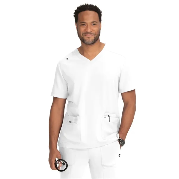 Koi Next Gen Men's Free To Be Scrub Top... from ASI 86018 Scrub Authority / Uniform Stores