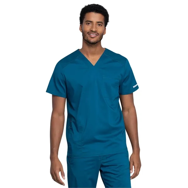 Cherokee Workwear Revolution Men's V-Neck Top... from ASI 86018 Scrub Authority / Uniform Stores