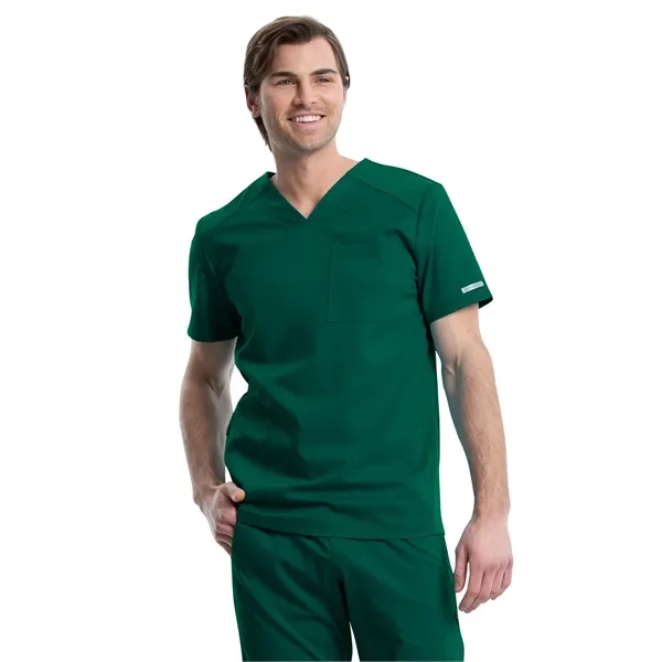 Cherokee Workwear Revolution Men's V-Neck Top... from ASI 86018 Scrub Authority / Uniform Stores